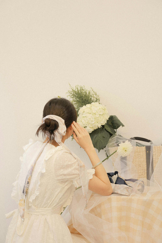 Colorful Hair Rubber Bands Set - 50 Pcs Elastic Ponytail Holders